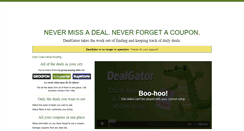 Desktop Screenshot of dealgator.com